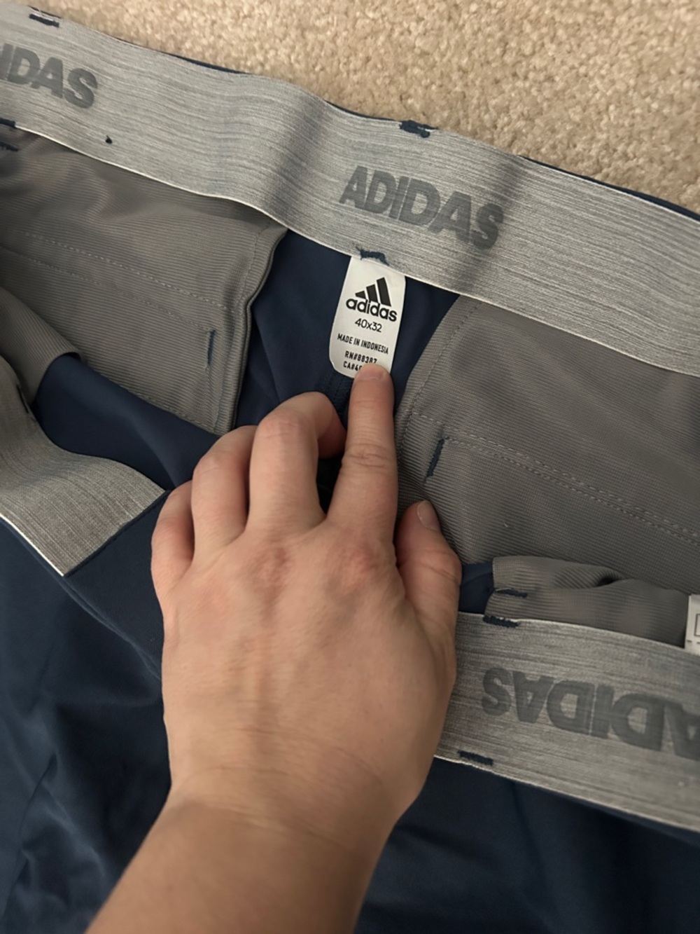 adidas, Puma, Eddie Bauer Men's Athletic Golf and Work Pants - Picture 3 of 9